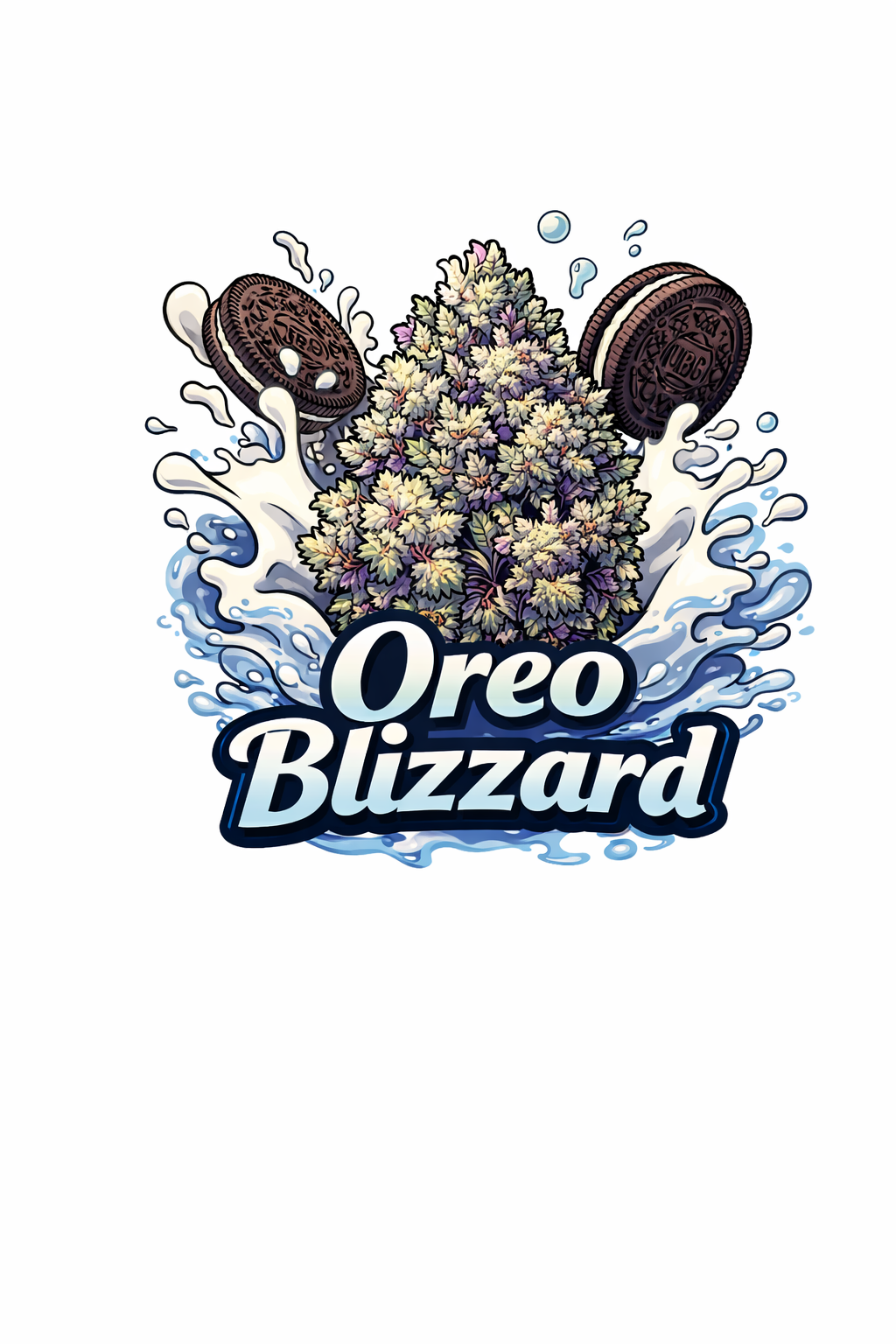 Oreo Blizzard cannabis strain – chocolate and cream terp profile, outdoor tested in Canada